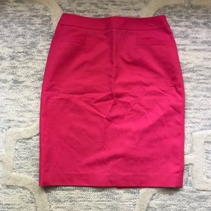 Halogen hot pink pencil skirt